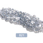 Acmore Crystal  8*10MM Shinning AB Color Faceted Cutting Strawberry  Tear Drop  Crystal Loose Beads Jewelry Accessories