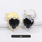 Heart Single Hanging Crystal Buckle Edge Hand - Sewn Diamond Hair Accessories Headdress Clothing Claw Rhinestone Accessories
