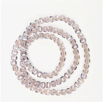 Acmore Crystal Wholesale Colorful Crystal Loose Bead 8mm Glass Beads DIY Handmade Loose Beads for Jewelry Making