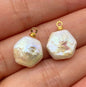 Acmore Crystal Fine Natural Freshwater Pearl Pendant Irregular Shape Star Circular Heart Baroque Pearl Charm DIY Jewelry Accessories