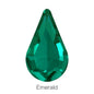 Teardrop Shape Point Back Glass Crystal Fancy Stone Diamond for Garment Loose Beads Factory Direct Glass Crystal Diamond Stone
