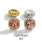 Acmore Crystal Wholesale Cheap Price Round Shape Glass Rhinestone With Claw Setting Stone for Garment Decoration