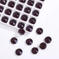 Acmore Crystal 3200 Rivoli Mocha Colors Diamond Flat Back Sew on Crystal Stones K9 Glass Rhinestones for Garment Shoes Bags Clothing