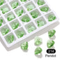 Acmore Crystal Heart Shape10MM K9 Loose Pointed Back Crystal Rhinestones for Jewelry Custom Pendant for Necklace Making