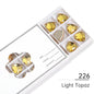 Acmore Crystal Fat Triangle Hot Selling DIY Shiny Crystal K9 Glass Sew on Rhinestone Fancy Stones Strass for Wedding Dress Decoration