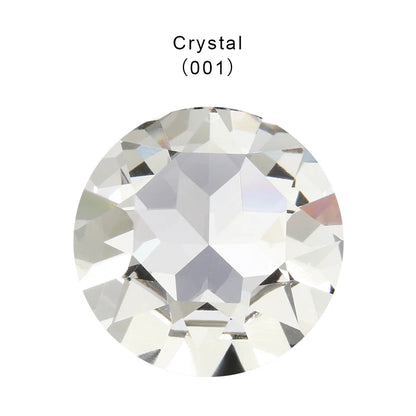 Acmore Crystal Newest Big Size 27mm Gemstone Flower Crystal ab Pointback DIY Nail Art Supplies Rhinestone Decoration Accessories