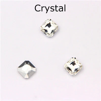 Acmore Crystal Shiny Crystal Nail Art Decoration Rhinestones Glass Sew on Rhinestones for GYM Dress