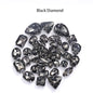 Acmore Crystal Mixed Shapes 22 Colors Four-point Stainless Steel Claw Loose Sew on Crystal Stone Glass DIY Rhinestone With Claw Setting