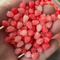 Acmore Crystal 9*6mm Hawaii Resin Jasmine Flower Beads for Jewelry Making Lavender Lilac Pikake Flower Acrylic Charms