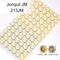 Acmore Crystal Xirius Round Aurora Mocha Crystal Stone Strass With Hollow Copper Claw Setting DIY Accessories Sew on Garment Rhinestone