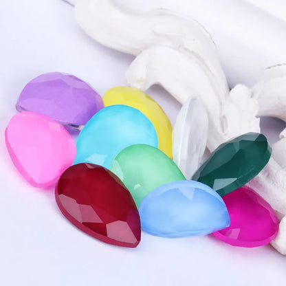 High Quality K9 Glass Crystal Drop Shape Sew on for Crafts/bag/clothing/dress Top K9 Rhinestones Garment Decoration