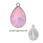 Acmore Crystal New Product Drop Alloy Pendant With Single Loop Opal Mocha DE Rhinestones Glass Jewelry Wholesale Clothes Accessories