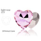 Acmore Crystal High Quality K9 Glass 8-27mm Heart Shape Point Back DIY Decoration Accessories Press on Nail Art Supplies Rhinestones