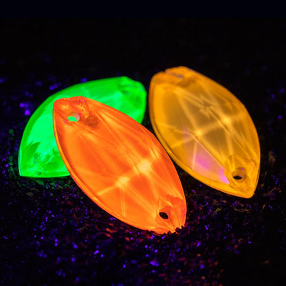 Hot Selling MN Neon Glow Crystal Sew on Rhinestones Navette Gemstones for Dancing Dress