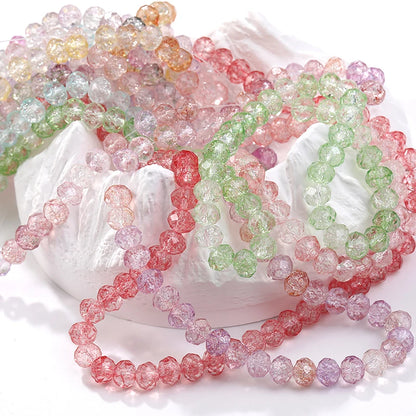 Acmore Crystal New Product Explosion Ice Flower Beads Many Colors DIY Handmade Floral Bead Bracelet Material Accessories