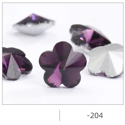 Wholesale High Quality Flower Shape Crystal Sew on Stones for Wedding Dress