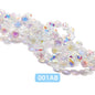 Acmore Crystal  8*10MM Shinning AB Color Faceted Cutting Strawberry  Tear Drop  Crystal Loose Beads Jewelry Accessories