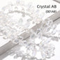 Acmore Crystal   6*12MM Water Drop Faceted Crystal Glass Beads Accessories for Bracelet Making 12 Colors  Loose Stone Glass Crafts