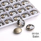 Acmore Crystal High Quality K9  Crystal Glass 12mm Mandala Round Pointback  Rhinestones  for Decoration DIY Accessories