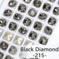 Acmore Crystal Wholesale Cushion Pointback Rhinestone K9 Glass Fancy Stone Loose Glass Design DIY Clothes Bags Shoes