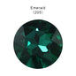 Acmore Crystal Newest Big Size 27mm Gemstone Flower Crystal ab Pointback DIY Nail Art Supplies Rhinestone Decoration Accessories