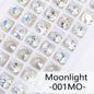 Acmore Crystal High Quality Gemstone Flower K9 Pointback Rhinestone Loose Stones Jewelry Glue on for DIY Decoration Clothing Desgin