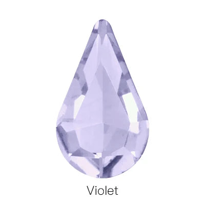 Teardrop Shape Point Back Glass Crystal Fancy Stone Diamond for Garment Loose Beads Factory Direct Glass Crystal Diamond Stone