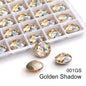 Acmore Crystal High Quality K9  Crystal Glass 12mm Mandala Round Pointback  Rhinestones  for Decoration DIY Accessories