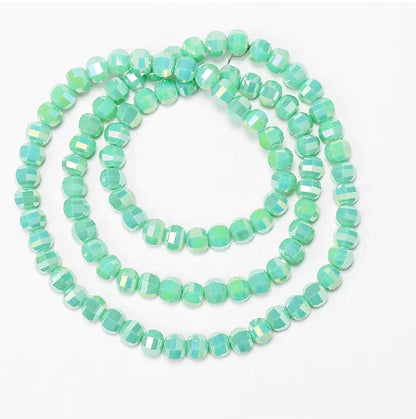 Acmore Crystal Wholesale Colorful Crystal Loose Bead 8mm Glass Beads DIY Handmade Loose Beads for Jewelry Making