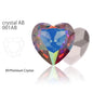 Acmore Crystal High Quality K9 Glass 8-27mm Heart Shape Point Back DIY Decoration Accessories Press on Nail Art Supplies Rhinestones