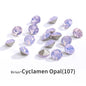 Acmore Crystal XIRIUS Chaton Shaped Opal Nail Art Rhinestones Bulk Wholesale Glass Crystals Bling Pointback Gems Jewelry Decorations