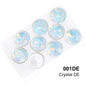 Acmore Crystal High Quality Gemstone Flower K9 Pointback Rhinestone Loose Stones Jewelry Glue on for DIY Decoration Clothing Desgin