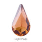 Teardrop Shape Point Back Glass Crystal Fancy Stone Diamond for Garment Loose Beads Factory Direct Glass Crystal Diamond Stone