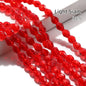Acmore Crystal  6*8MM Water Drop Loose Stone Glass Crafts Waist Faceted  Crystal Beads Jewelry Finding Accessories for Necklace Earring