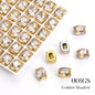 Acmore Crystal High Quality Pillow Shaped Copper Claws Crystal Rhinestones for Sewing Accessories
