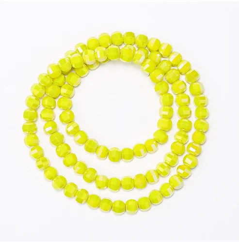Acmore Crystal Wholesale Colorful Crystal Loose Bead 8mm Glass Beads DIY Handmade Loose Beads for Jewelry Making