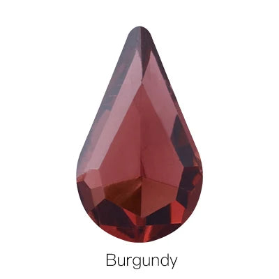 Teardrop Shape Point Back Glass Crystal Fancy Stone Diamond for Garment Loose Beads Factory Direct Glass Crystal Diamond Stone
