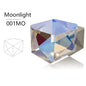 Acmore Crystal New Design K9 Glass Tilted Dice Shape Pointback Fancy Rhinestones for Jewelry Accessories and Crystal Craft