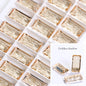 Acmore Crystal Relief Princess Baguete Shape Pendant Crystal Rhinestones Charms DIY Accessories for Necklace Earring Brooch Headwear