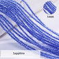 Acmore Crystal 1mm 20 Colors Loose Crystal Stones Jewelry Making Crafts Waist Necklace Earring Flat Beads DIY Deco Accessories