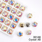 Acmore Crystal High Quality Cushion Shape Crystal Glass Sew on Copper Claw Rhinestones for Clothes Bags Sewing Accessories
