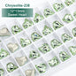 Acmore Crystal Design Chrysolite Series K9 Glass Various Shapes Rhinestone Loose Jewelry for Nail Art Rhinestones Fancy Decoration