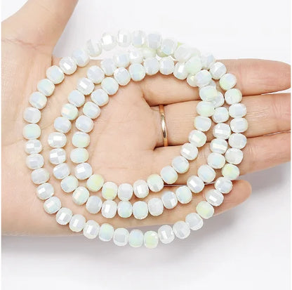 Acmore Crystal Wholesale Colorful Crystal Loose Bead 8mm Glass Beads DIY Handmade Loose Beads for Jewelry Making