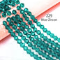 Acmore Crystal 4mm 21 Colors Bicone Shaped Crystal Stone Wholesale Loose Necklace Bracelet Earring Through Hole Glass Rhinestone Beads