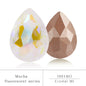 Colorful Drop Rhinestone Sewing Mocha Fluorescent Drop Crystal Stones for Clothes Jewelry Making Garment Decoration Rhinestones
