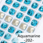 Acmore Crystal Wholesale Cushion Pointback Rhinestone K9 Glass Fancy Stone Loose Glass Design DIY Clothes Bags Shoes