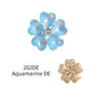 Acmore Crystal Wholesale Fancy Rhinestones Point Back Stone Heart Alloy Flower Glue on Fancy Rhinestones Decoration Jewelry Clothing
