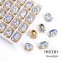 Acmore Crystal High Quality Oval Shape Nest Face Glass Stone  Claw Rhinestone for Jewelry Making  Accessories