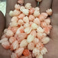 Acmore Crystal 9*6mm Hawaii Resin Jasmine Flower Beads for Jewelry Making Lavender Lilac Pikake Flower Acrylic Charms