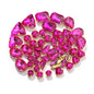 Acmore Crystal Factory Sale Mixed Shapes Crystal Glass Sew on Rhinestone With Gold Claw for DIY Jewelry Hair Clips Wedding Dress